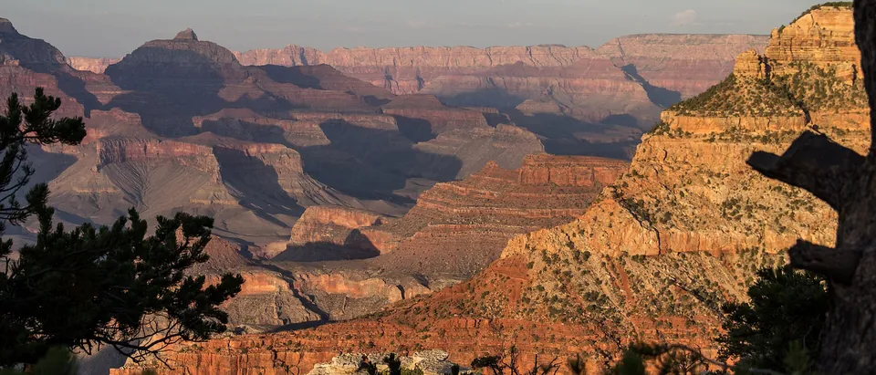 Le Grand Canyon depuis la rive sud, Arizona